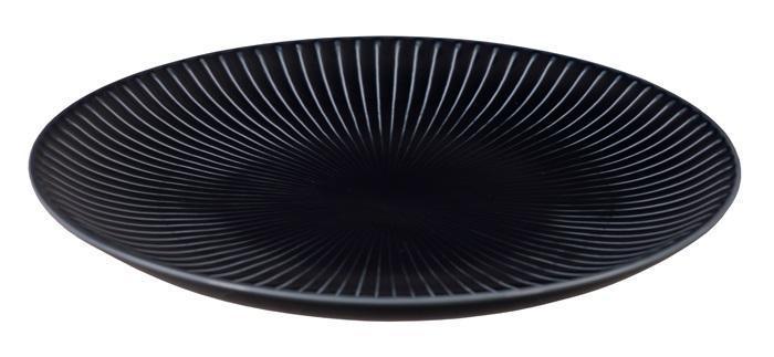 Tokyo Design Studio - TonoTamaki Plate 23x2.5cm Line Blue - LemonSalt