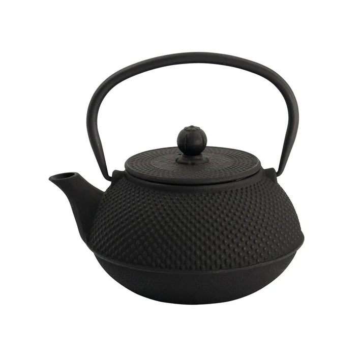 Tokyo Design Studio WY Iron Stovetop Kettle Arare - Black (0.6L) - LemonSalt