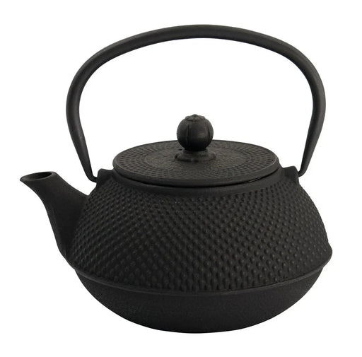 Tokyo Design Studio WY Iron Stovetop Kettle Arare - Black (0.8L) - LemonSalt
