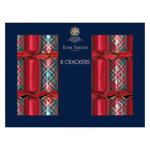 Tom Smith 13.7 Inch (34.8cm) Christmas Crackers 8 Pack Assortment - Traditional - LemonSalt