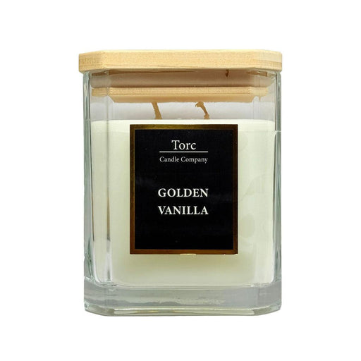 Torc Gold Fragranced Candle - Golden Vanilla (450g) - LemonSalt