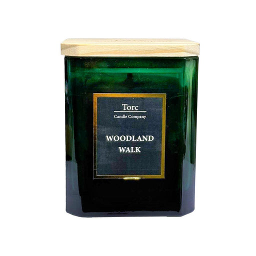 Torc Gold Fragranced Candle - Woodland Walk (450g) - LemonSalt