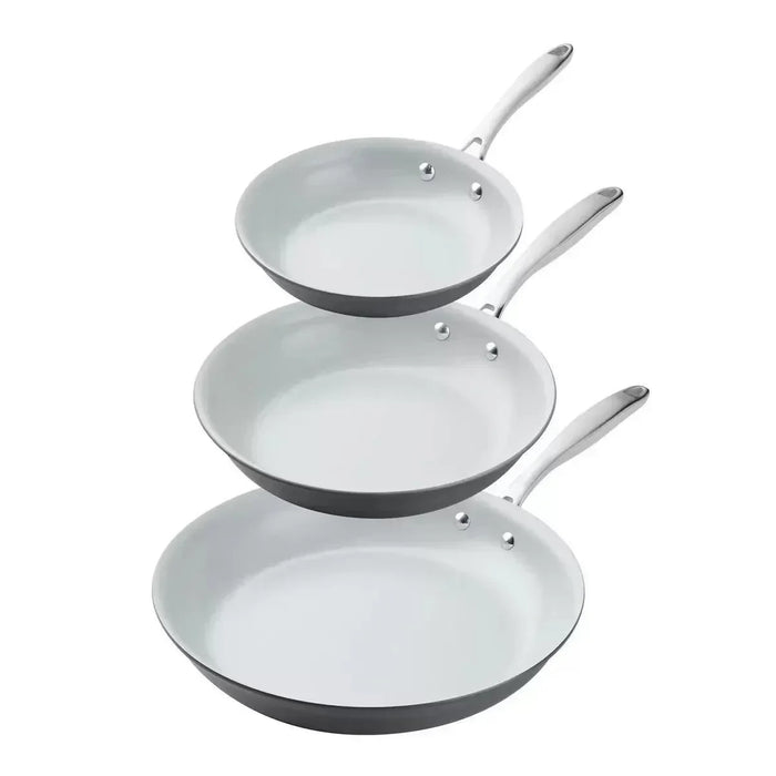 Tramontina Aluminium Frying Pan Set (3 Piece) - LemonSalt