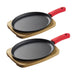 Tramontina Fajita Pan Set (4 Piece) - LemonSalt