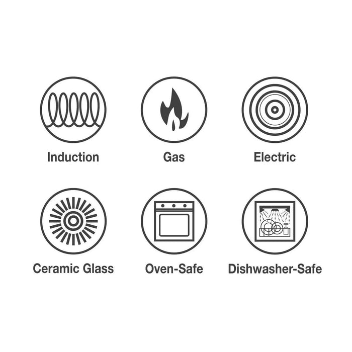 Tramontina Non-stick Cookware Set (12 Pieces) - LemonSalt