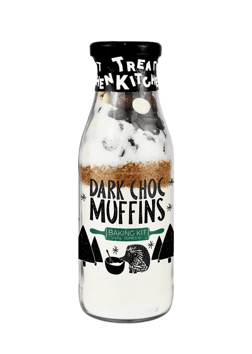Treat Kitchen Dark Chocolate Muffins Baking Kit (421g) | {{ collection.title }}