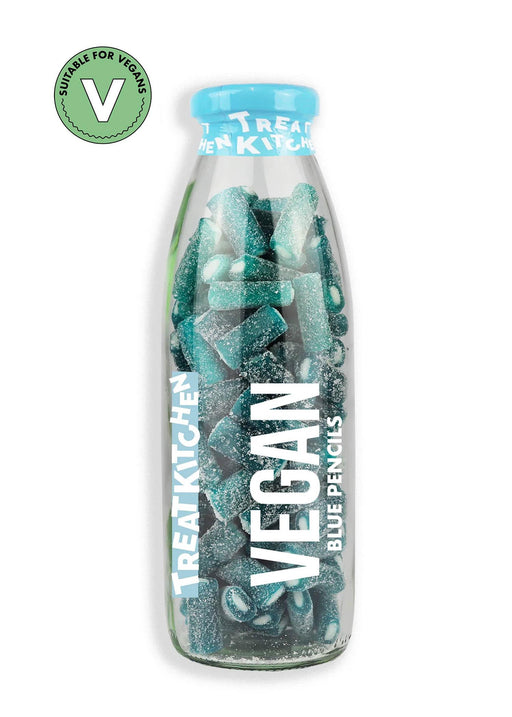 Treat Kitchen Vegan Blue Raspberry Pencils Sweet Bottle (380g) | {{ collection.title }}