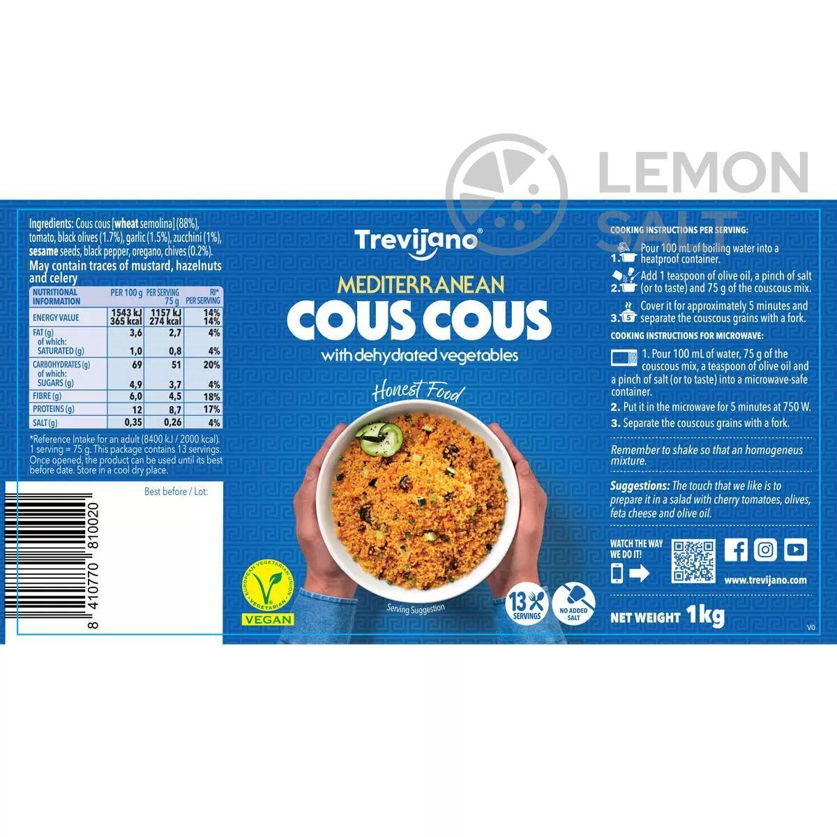 Trevijano Mediterranean couscous (1kg)