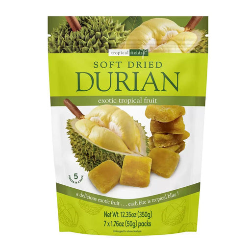Tropical Fields Soft Dried Durian (350g) - LemonSalt