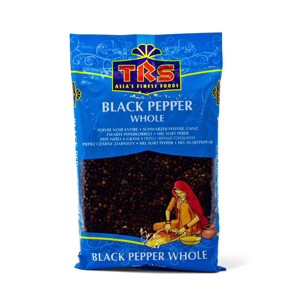 TRS Black Pepper Whole (400g) Herbs, Spices & Seasonings Buy Online