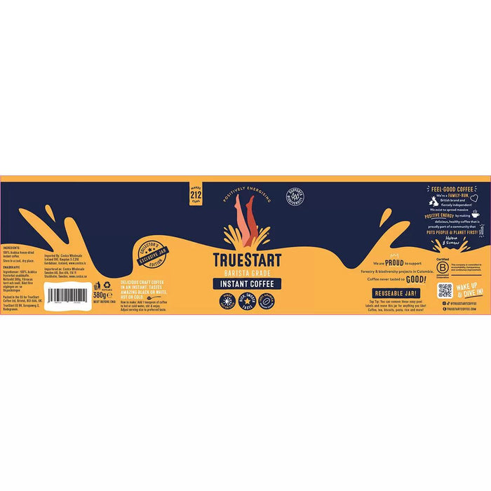 TrueStart 100% Arabica Instant Coffee (380g) - LemonSalt