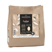Valrhona Ivoire Gourmands 35% Indulgent White Chocolate Chips (1kg)