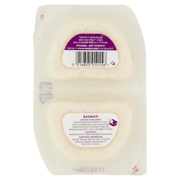 VeeTee Rice & Easy Basmati Pack Of 6 (2x125g)