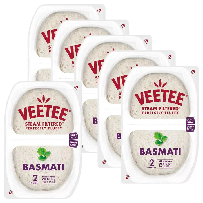 VeeTee Rice & Easy Basmati Pack Of 6 (2x125g)