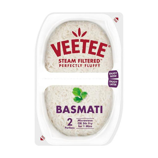 Veetee Steam Filtered Basmati Rice (280g) | {{ collection.title }}