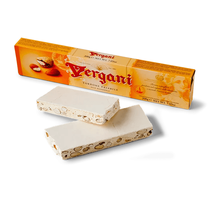 Vergani Crunchy Nougat With Almonds (200g) | {{ collection.title }}