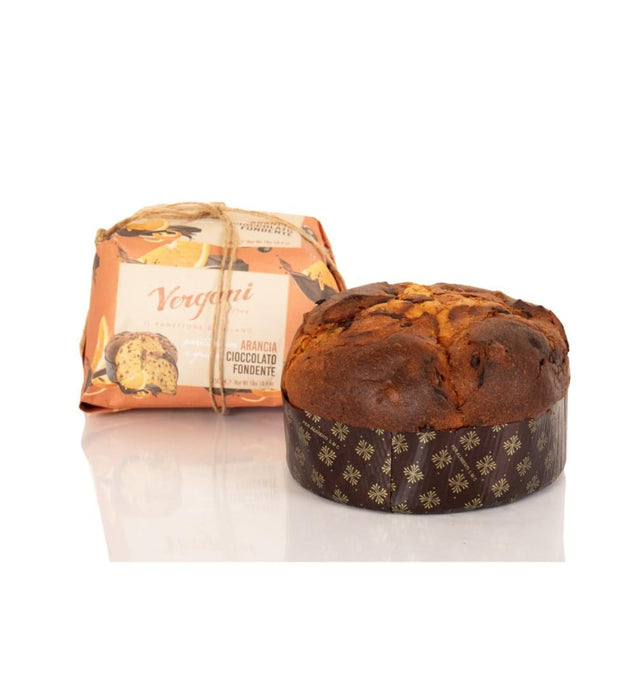 Vergani Gourmet Chocolate & Orange Panettone (750g) - LemonSalt