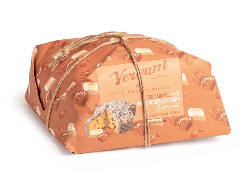 Vergani Gourmet Colomba - Salted Caramel (750g) - LemonSalt