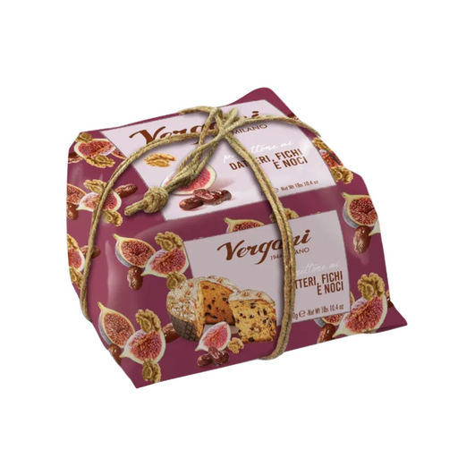 Vergani Gourmet Date, Walnut & Fig Panettone (750g) - LemonSalt