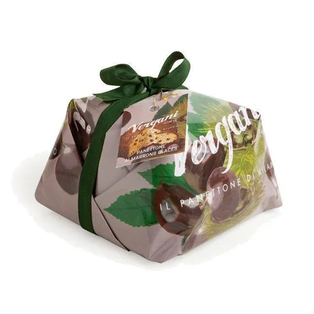 Vergani Gourmet Panettone - Marrons Glaces (750g)