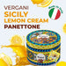 Vergani Sicily Range - Lemon Cream Panettone Tin (750g) - LemonSalt