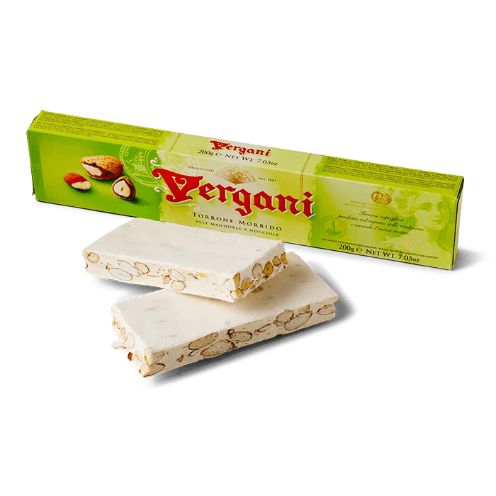 Vergani Soft Nougat With Almonds (200g) | {{ collection.title }}