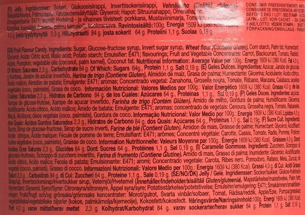 Vidal's Strawberry Mega Pencil (40x23g) - LemonSalt