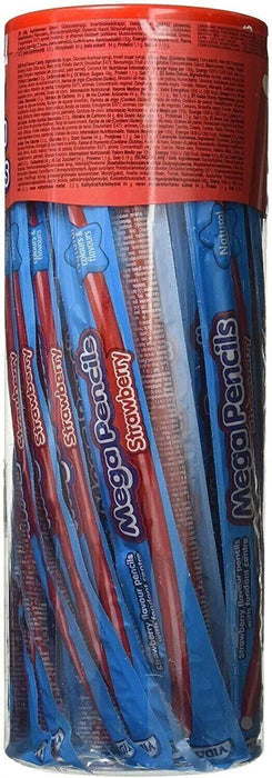 Vidal's Strawberry Mega Pencil (40x23g) - LemonSalt