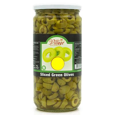 Village Sliced Green Olives (690g) | {{ collection.title }}