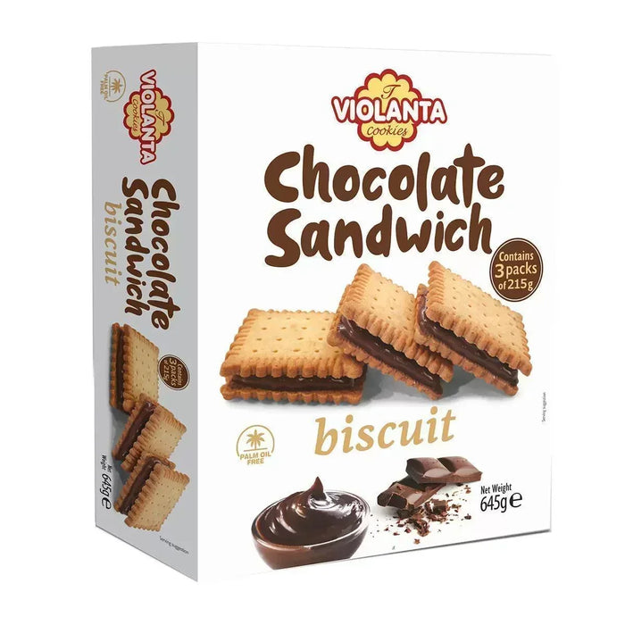 Violanta Chocolate Sandwich Biscuits (645g) - LemonSalt
