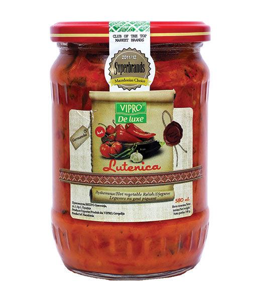 Vipro De Luxe Lutenica Hot Vegetable Relish (540g) | {{ collection.title }}