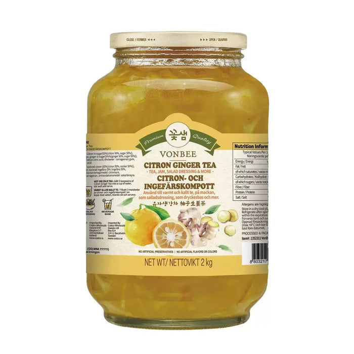 VonBee Citron & Ginger Tea (2kg)