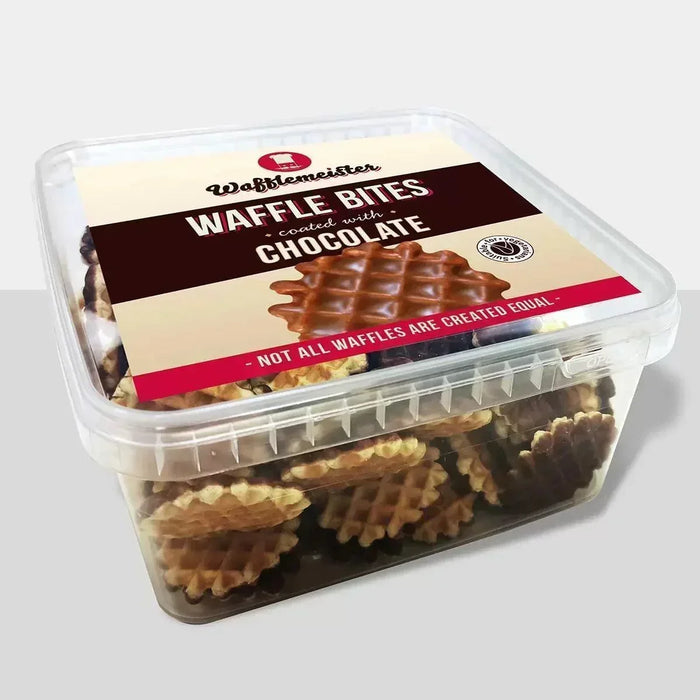 Wafflemeister Belgian Chocolate Mini Waffle Bites (700g) - LemonSalt