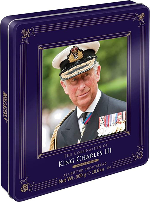 Walkers - King Charles III Coronation (Westminster) - Shortbread Tin (300g) | {{ collection.title }}