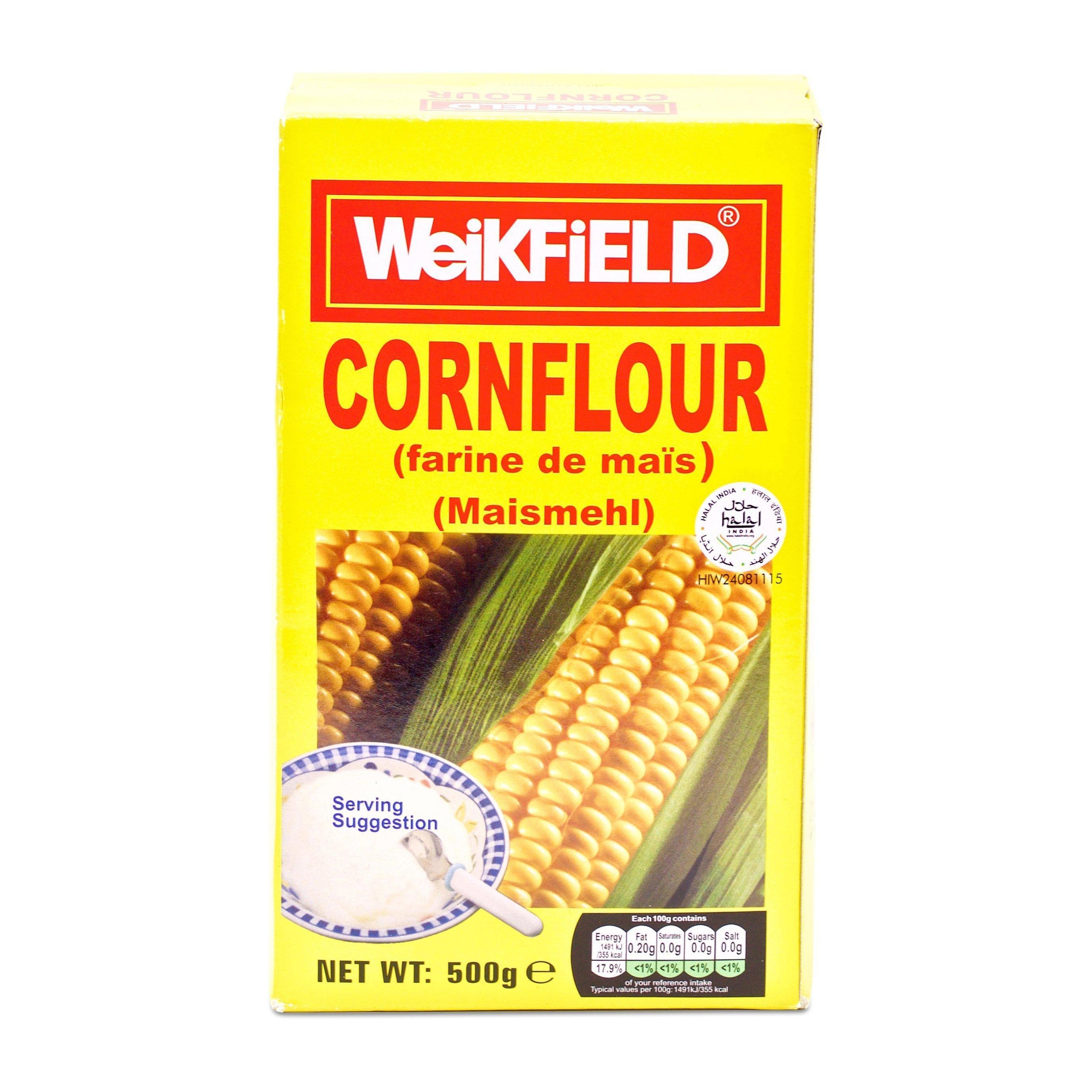 Weikfield CornFlour (500g) Rice, Grains & Wheat Buy Online UK Delivery LemonSalt