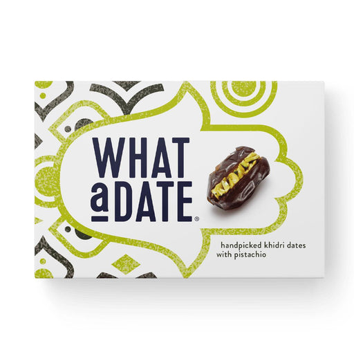 WHAT a DATE Handpicked Organic Dates with Honeyed Pistachio (180g) - LemonSalt