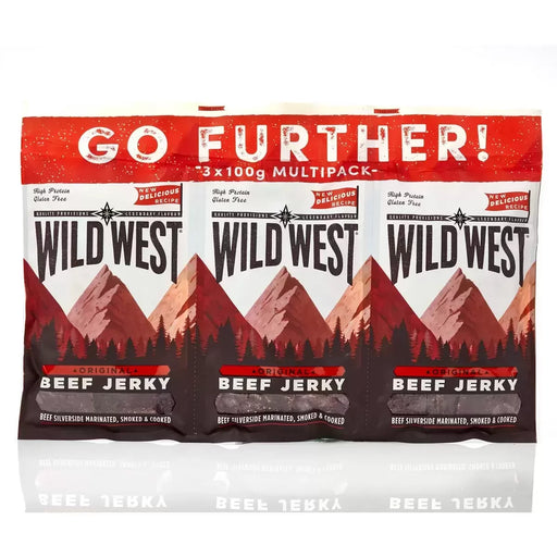 Wild West Beef Jerky (3x100g) - LemonSalt
