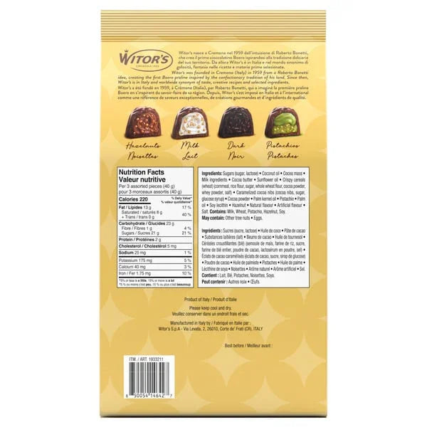 Witor's Italian Taste Assorted Milk & Dark Chocolate Truffle (1kg) - LemonSalt