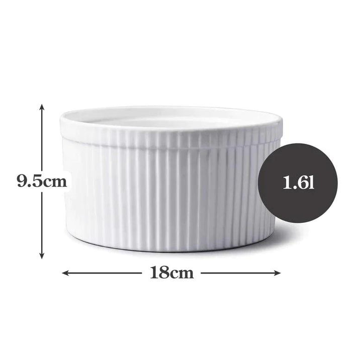 WM Bartleet & Sons - Large Souffle Dish (1.6L) | {{ collection.title }}