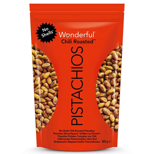 Wonderful Chili Roasted Pistachios (625g) - LemonSalt