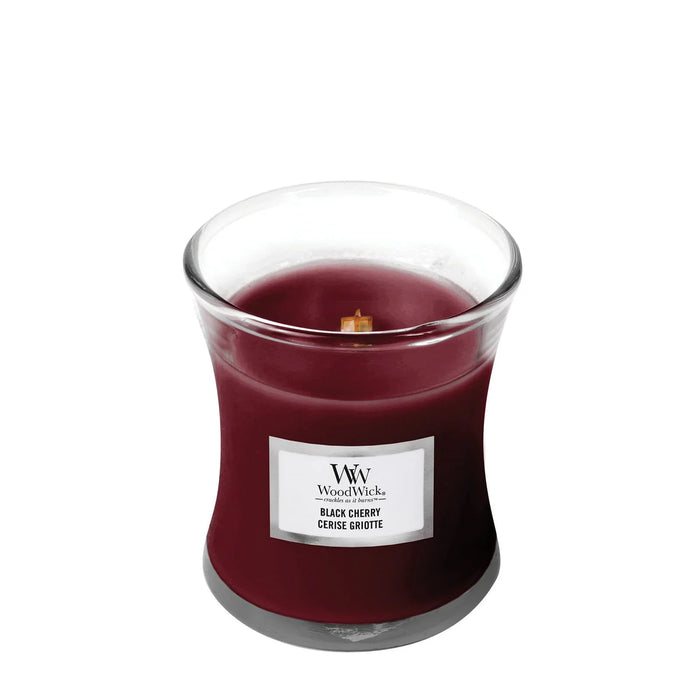 WoodWick Black Cherry Mini Hourglass (85g) - LemonSalt
