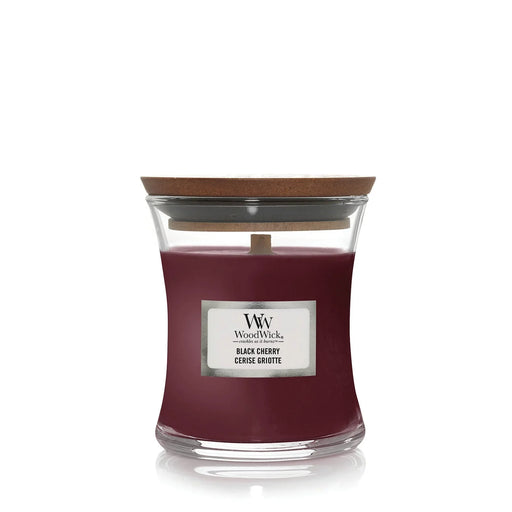 WoodWick Black Cherry Mini Hourglass (85g) - LemonSalt