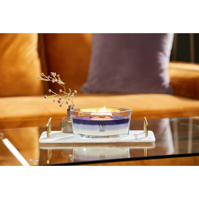 WoodWick Evening Luxe Trilogy Ellipse Scented Candle (453g)