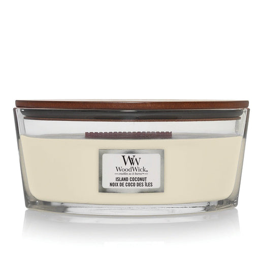 WoodWick Island Coconut Ellipse (453g) - LemonSalt