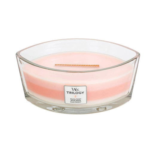 WoodWick Island Getaway Trilogy Ellipse Scented Candle | {{ collection.title }}