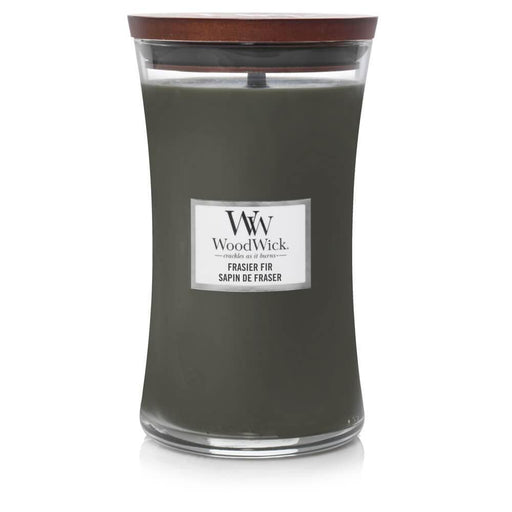 WoodWick Large Hourglass Frasier Fir Scented Candle | {{ collection.title }}