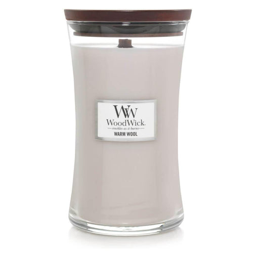 WoodWick Large Hourglass Warm Wool Scented Candle | {{ collection.title }}