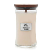 WoodWick Large Hourglass White Honey Scented Candle (609g)