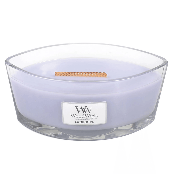 WoodWick Lavender Spa Ellipse Candle (453g)