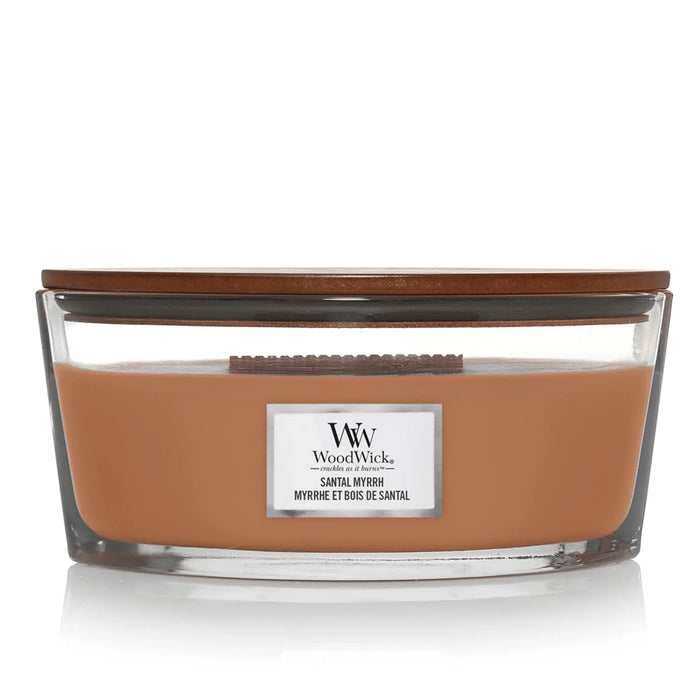WoodWick Santal Myrrh Ellipse Candle (453g)